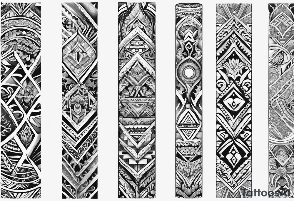 maori spine tattoo tattoo idea
