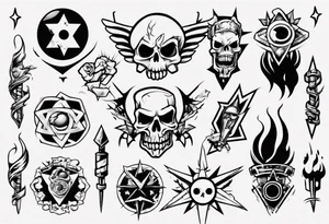 cum shot tattoo idea