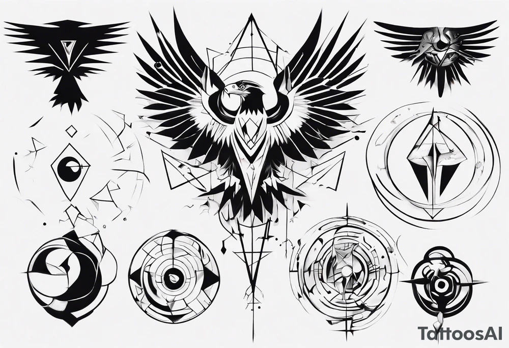 underworld 
eagles tattoo idea