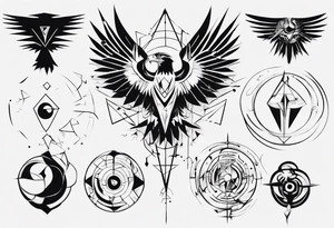underworld 
eagles tattoo idea