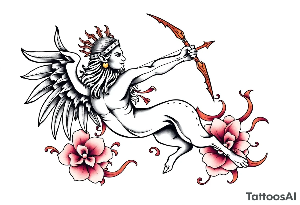 Salvatore, Sagittarius, jersey city tattoo idea