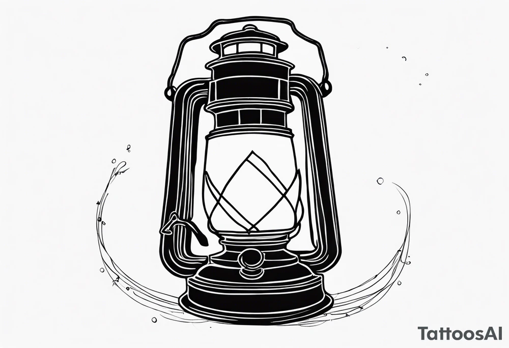 Eerie Lantern tattoo idea