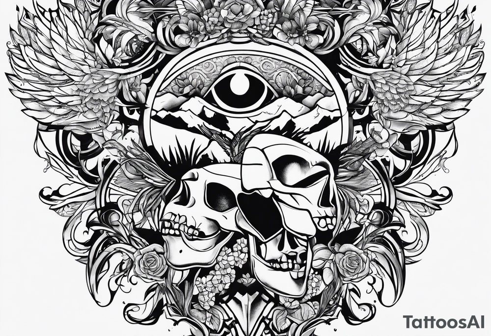 using my subconscious to make the right decisions tattoo idea