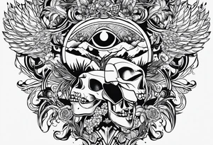using my subconscious to make the right decisions tattoo idea
