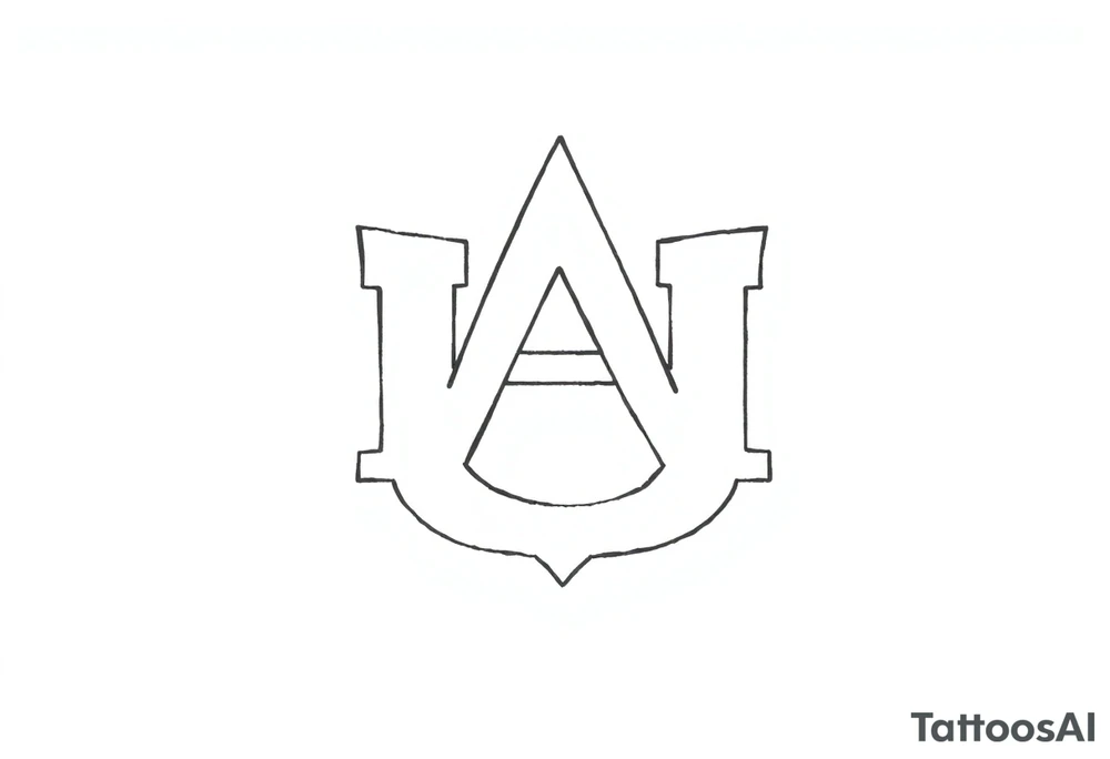Auburn symbol tattoo idea