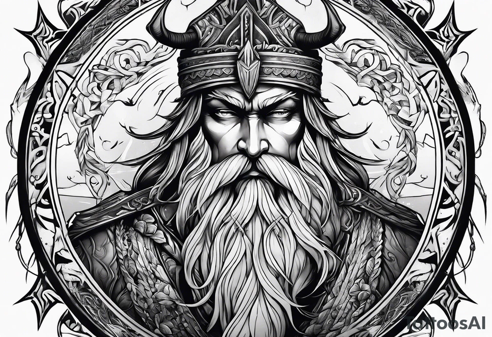 Valhalla mythology tattoo idea