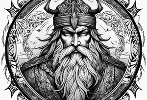 Valhalla mythology tattoo idea