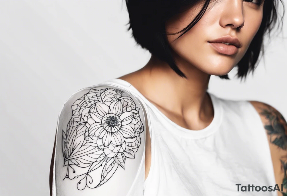 shoulder tattoo tattoo idea