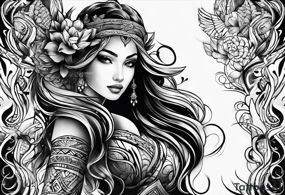 tattoo sleeve tattoo idea