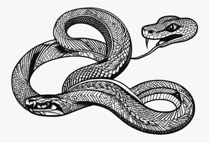 snake tattoo idea