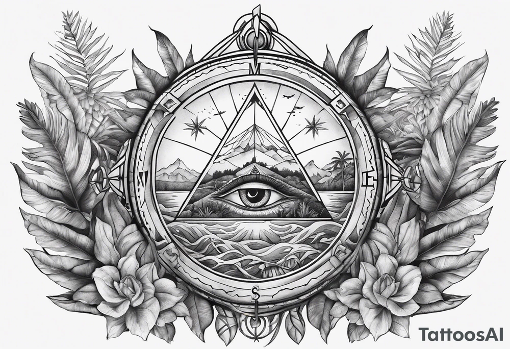 Compass
Jungle Plants
All-seeing Eye
ocean tattoo idea