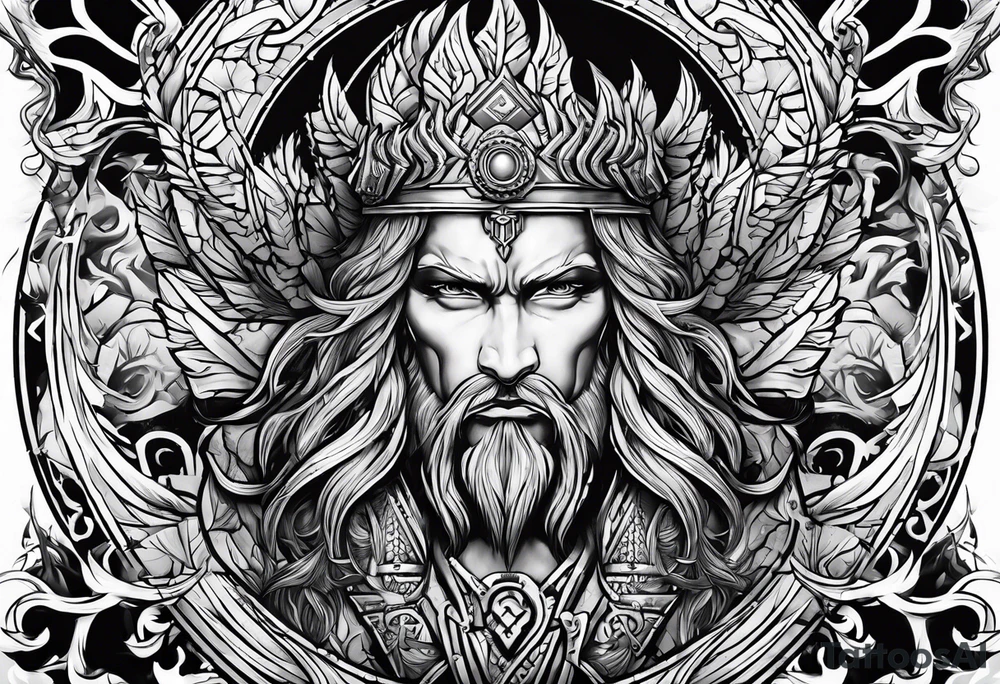 Victory or valhalla tattoo idea