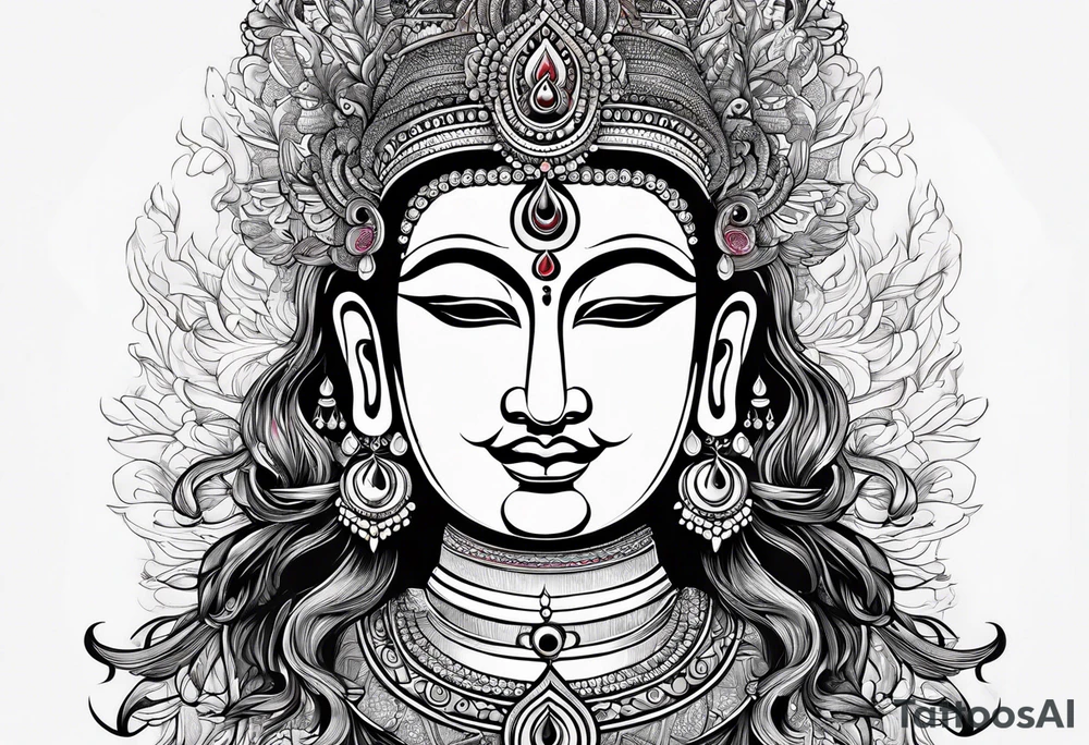“Jai mahakaal” in different ideas tattoo idea