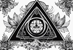 the deathly hallows tattoo idea