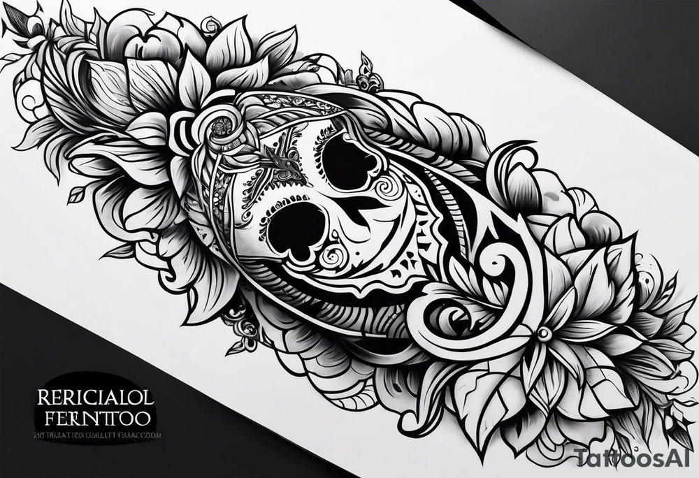 Reincarnation forearm tattoo tattoo idea