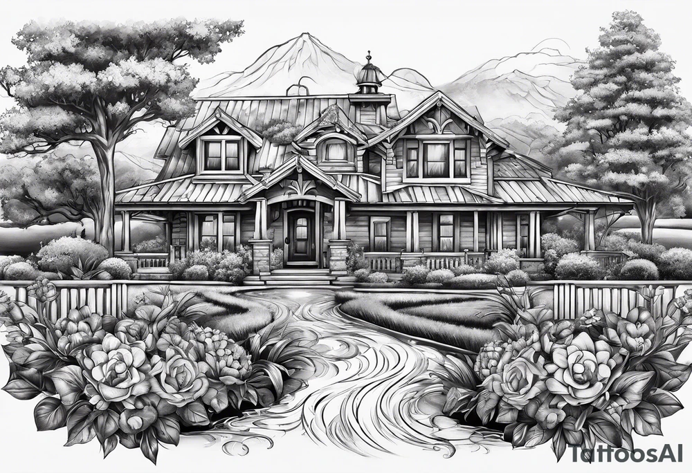 Irrigation system tattoo idea