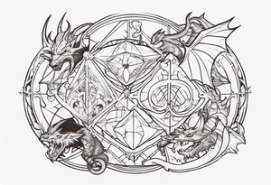 dungeons and dragons tattoo idea