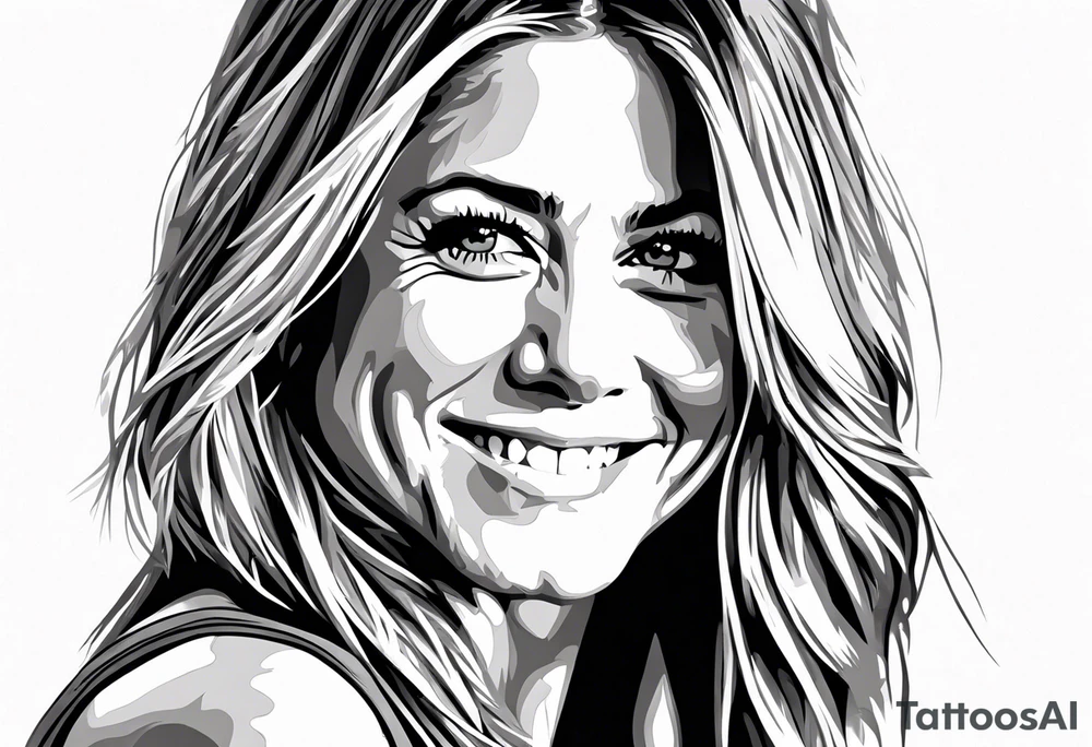 Jennifer Aniston the actress tattoo idea