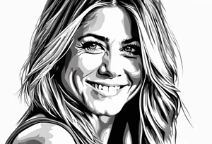 Jennifer Aniston the actress tattoo idea