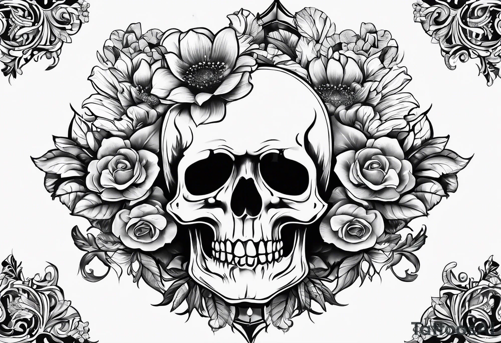 Love’s the death of peace of mind tattoo idea