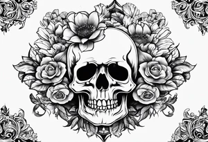 Love’s the death of peace of mind tattoo idea