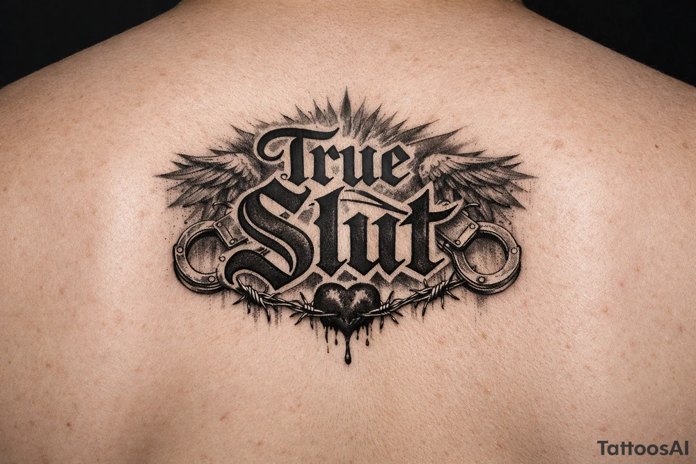 True slut tattoo idea
