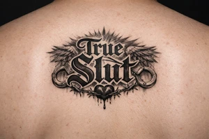 True slut tattoo idea