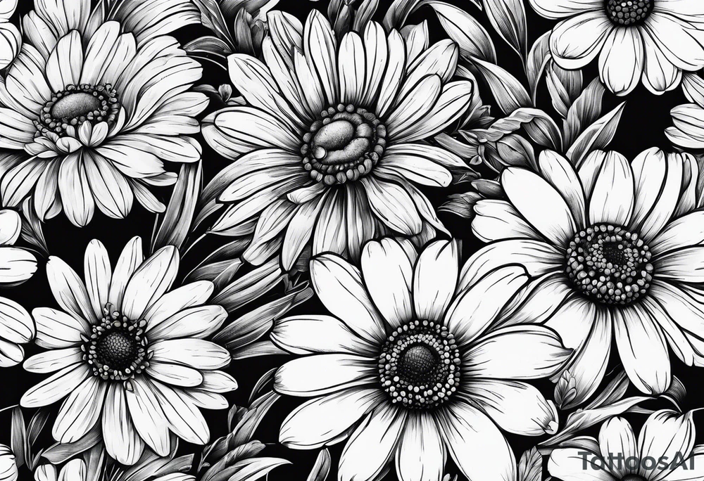 Chamomile tattoo idea