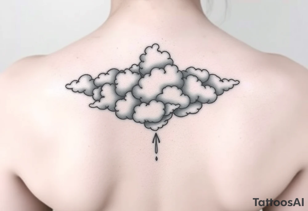 Clouds tattoo idea