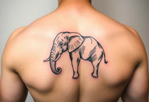 Elephant tattoo tattoo idea