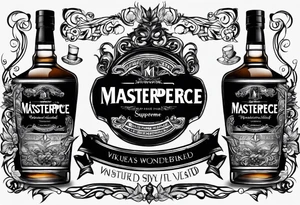 Windsor Imported supreme blend whiskey tattoo idea