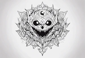 creepypasta creature tattoo idea