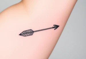 Bow arrow tattoo idea