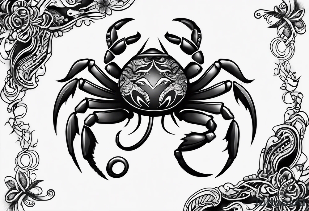 scorpio tattoo idea