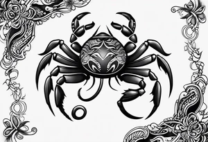 scorpio tattoo idea