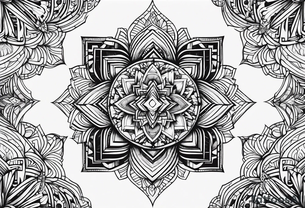 illusion tattoo idea