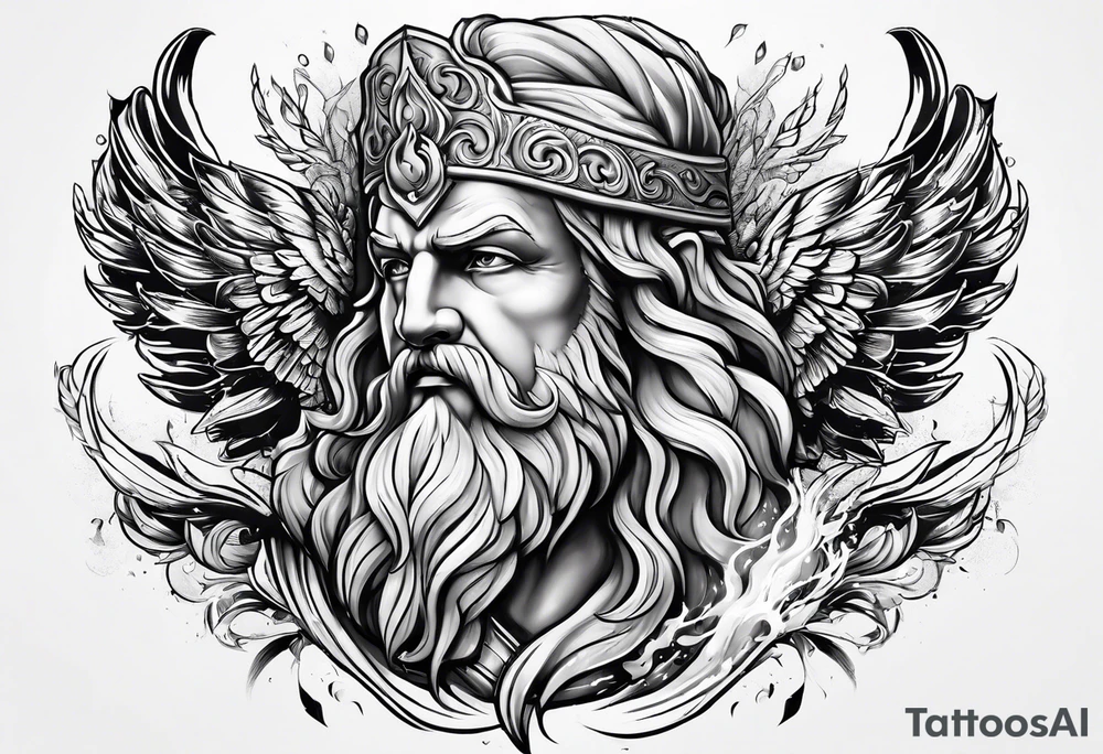 zeus tattoo idea