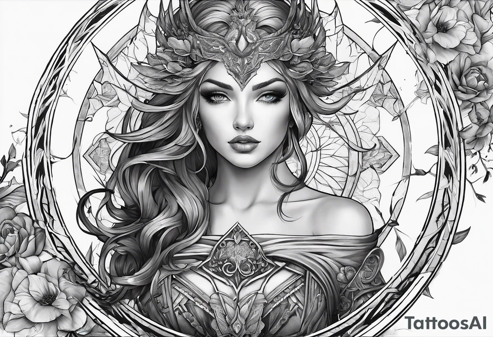 Lance of Longinus tattoo idea