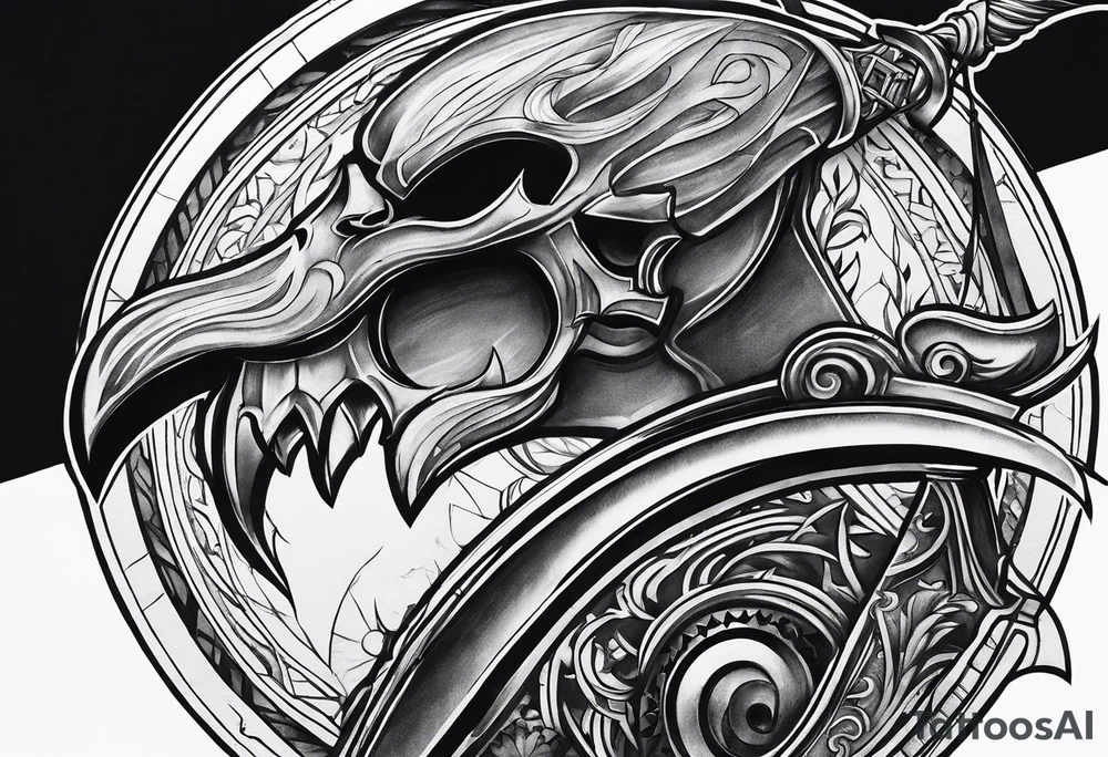 Scythe time tattoo idea