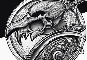 Scythe time tattoo idea