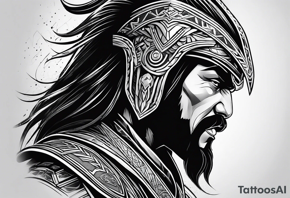 Klingon warrior tattoo idea