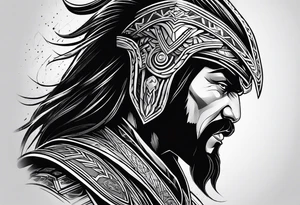Klingon warrior tattoo idea