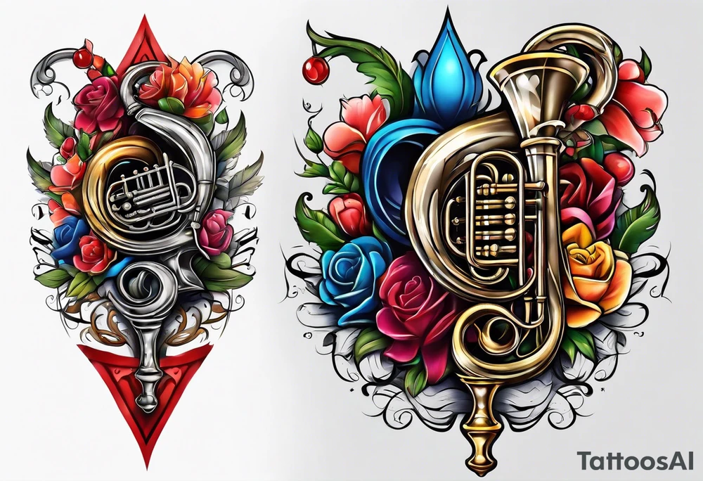 Italian horn tattoo idea