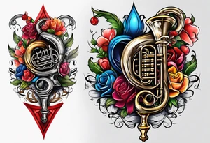 Italian horn tattoo idea