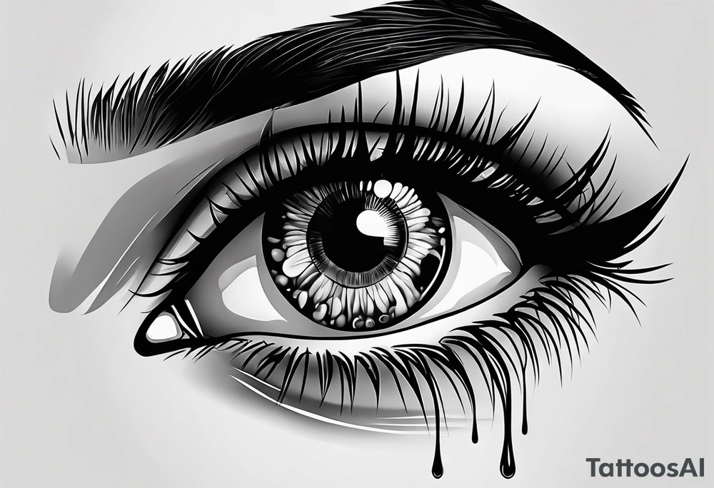 eyeball tattoo idea