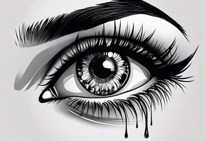 eyeball tattoo idea