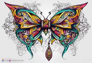 Gaandeevam bow tattoo idea