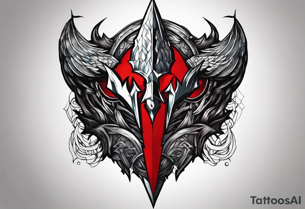 Berserk anime cursed mark tattoo idea