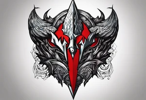 Berserk anime cursed mark tattoo idea