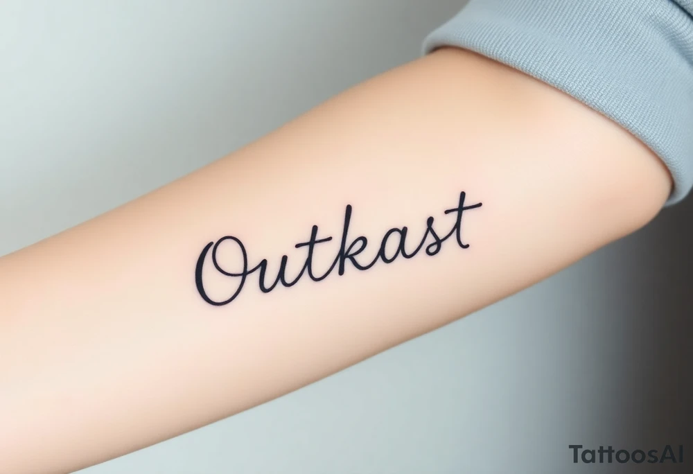 music group Outkast simple tattoos tattoo idea